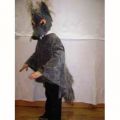 Wolf ears tail costume