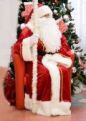 Red Santa Claus costume, Luxury Santa Claus outfit, Dark Red costume of Santa, Santa costume, Santa Claus, Christmas costume