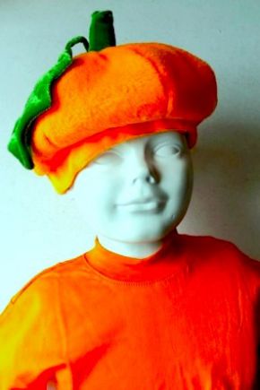 Pumpkin kids Costume hat