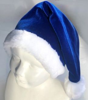 Gnome hats velvet blue